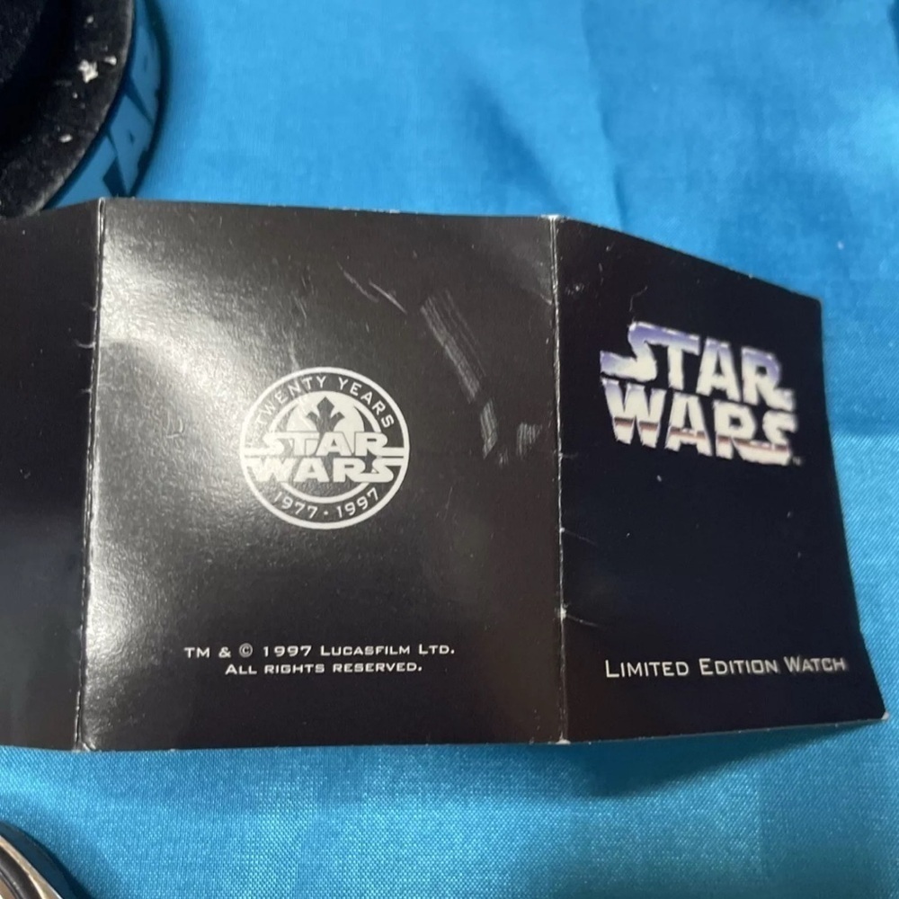 Star Wars Darth Vader Fossil Collectable Watch NWT - image 7